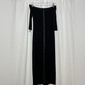 Off shoulder bodcon dress